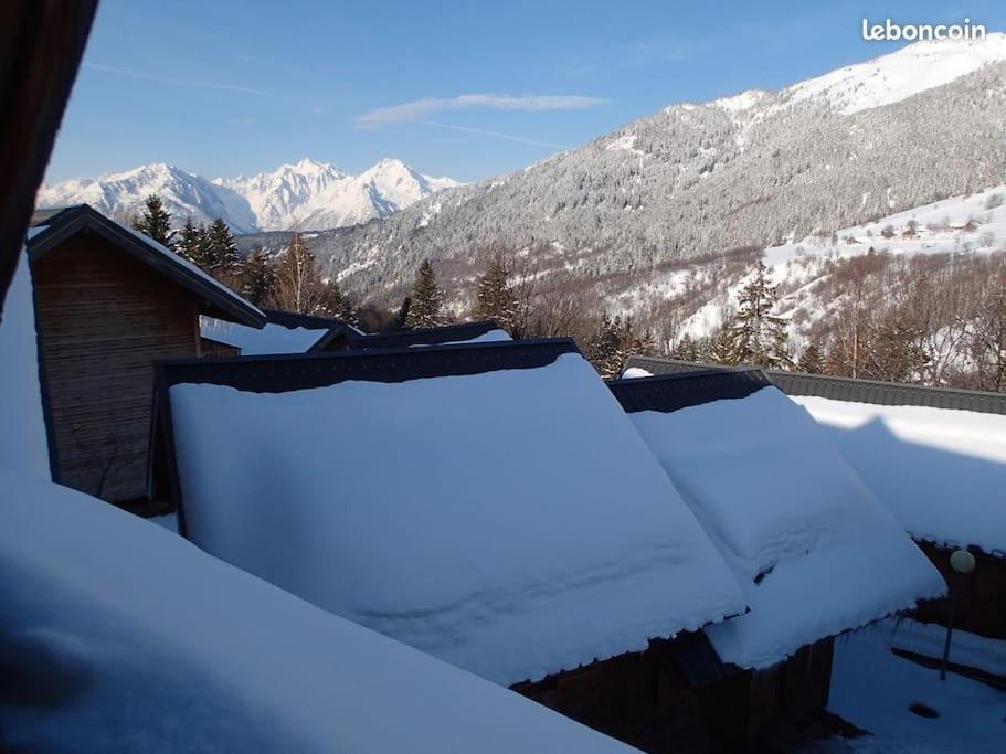 Saint Francois Longchamps Loc A La Montagne Avec Piscine Ete Hiver Vg23 ภายนอก รูปภาพ